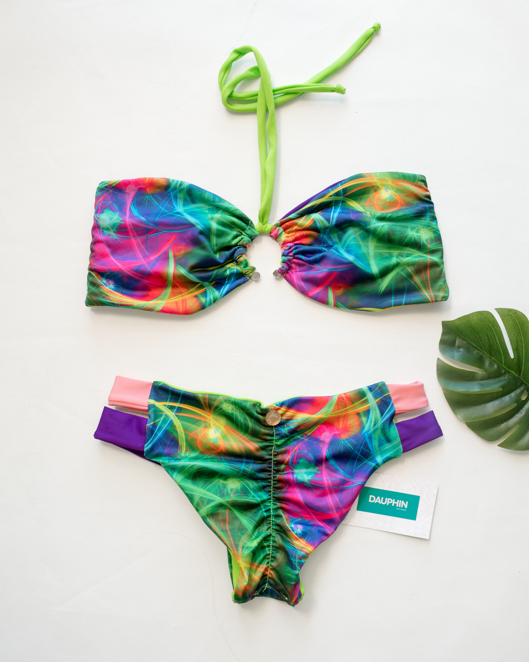 Set REVERSIBLE Swimwear - Top Tortola + Bottom Acandi