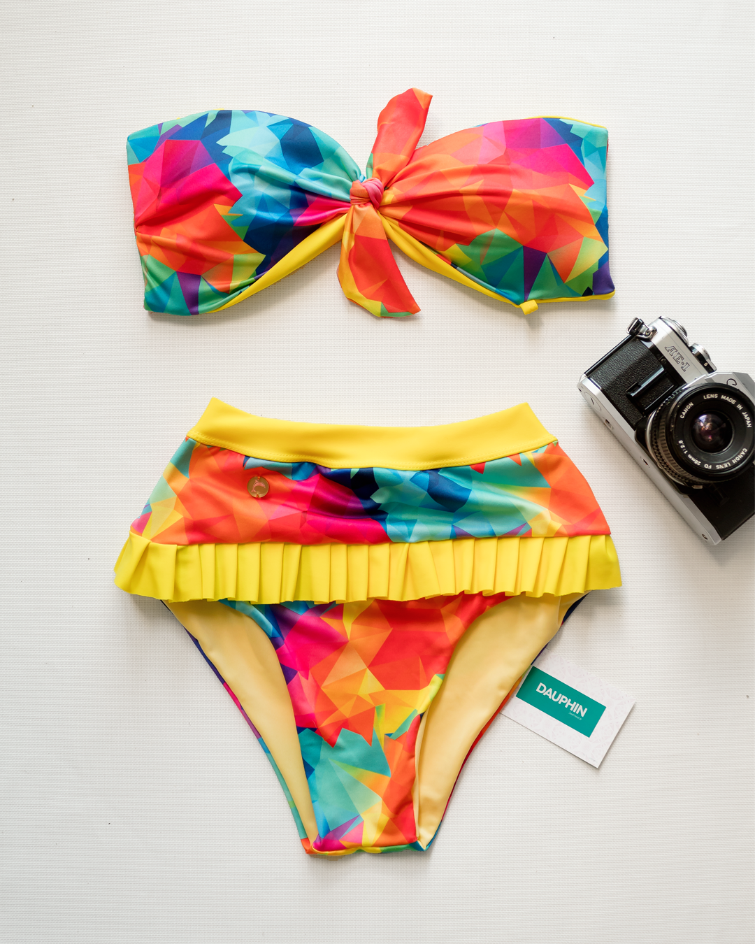 Set Swimwear REVERSIBLE - Top Dianthe + Bottom Bonaire
